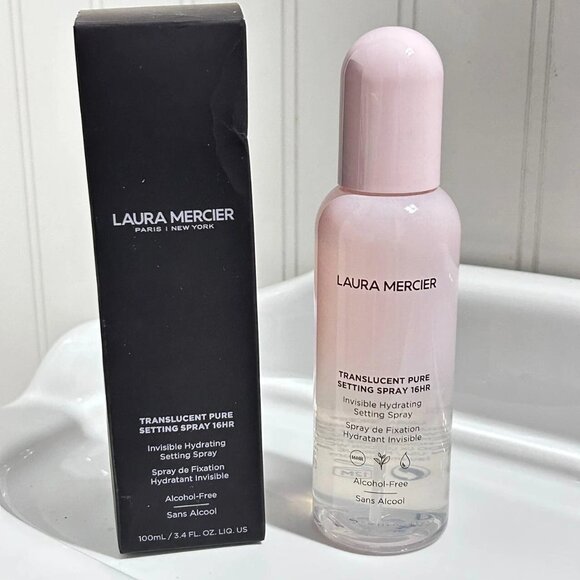 New LAURA MERCIER Translucent Setting Spray 16 Hour Hydrating Full size 3.4 oz - Picture 1 of 3